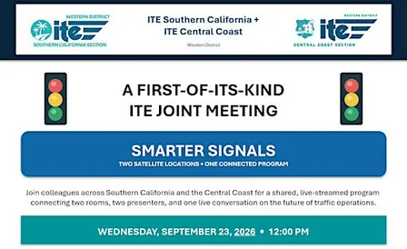 2026 ITE SoCal - ITE Central Coast Joint Luncheon - Smarter Signals