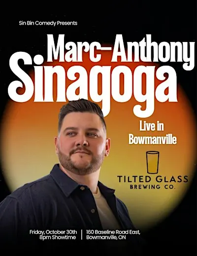 Sin Bin Comedy Show with Marc Anthony Sinagoga - Bowmanville