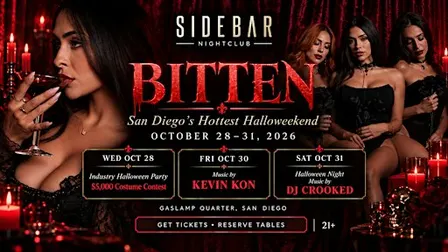 (Promo Only) BITTEN 10/30 - Halloween Party  | SideBar Nightclub San Diego