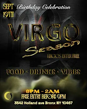 Virgo Season Party