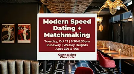 Modern Speed Dating + Matchmaking | 30s & 40s | Hetero Matches