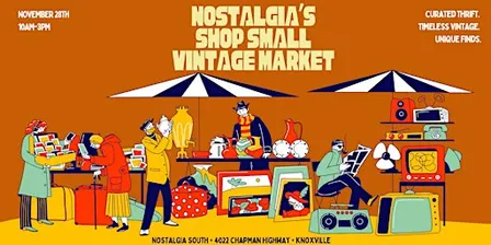 Nostalgia's Shop Small Vintage Market