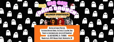 Big Gay Drag Brunch @ Makers Alley: Halloween Spooktacular