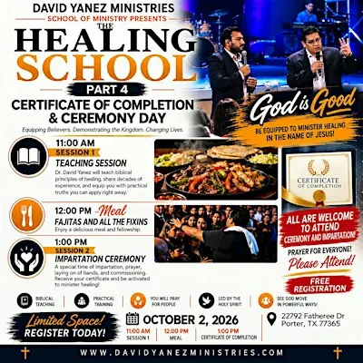 The Healing School - Part 4: Certificate of Completion & Imparting Ceremony