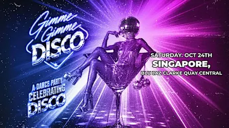 Gimme Gimme Disco at Blu Jaz, Clarke Quay Central