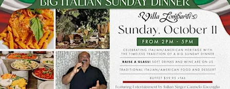 Villa Lombardi's Big Italian Dinner