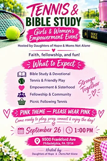 Tennis & Bible Study