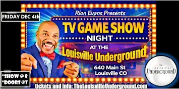 TV GAME SHOW NIGHT w/ RION EVANS