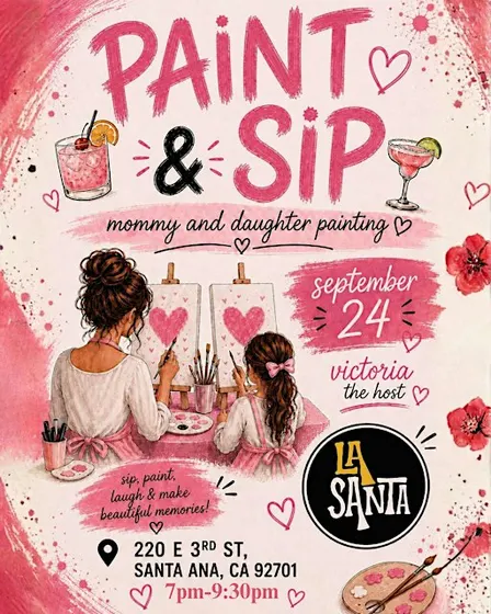 Mommy & Me Sip & Paint