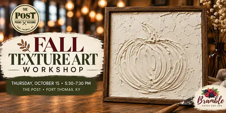 Fall Texture Art Workshop at The Post