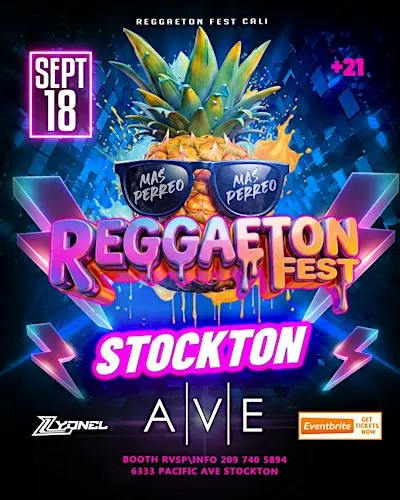 REGGAETON FEST STOCKTON - THE AVE