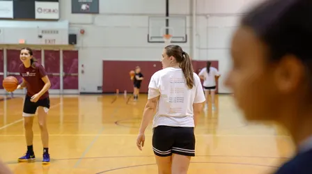 Basketball Training lead by a Pro