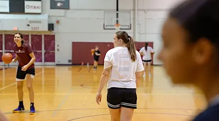 Basketball Training lead by a Pro