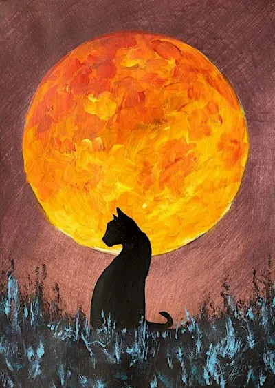 Halloween Paint Night at New Amsterdam Cafe - Edmonton!