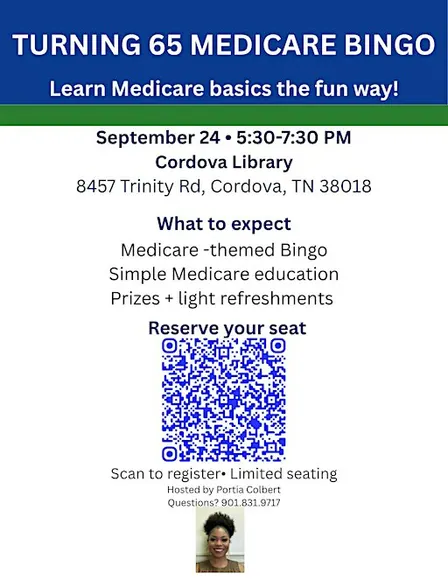 Turning 65 Medicare Bingo