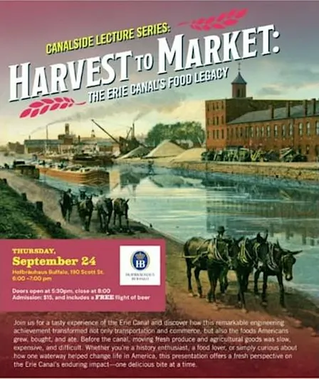 Canalside Lecture Series at Hofbräuhaus Buffalo (tickets required $15)