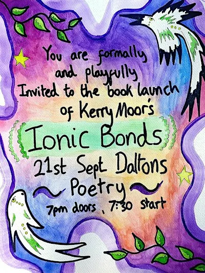 Poetry Book Launch: Kerry Moor's "Ionic Bonds"