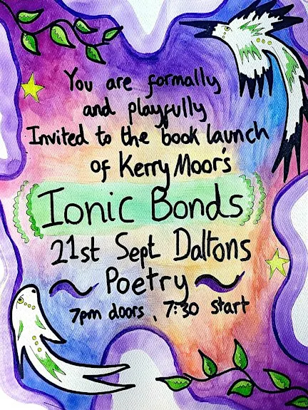 Poetry Book Launch: Kerry Moor's "Ionic Bonds"
