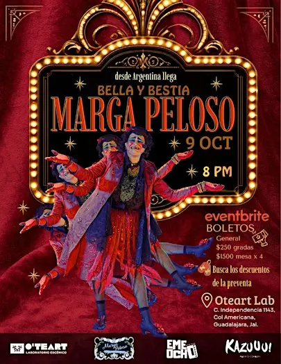 Marga Peloso, bella y bestia