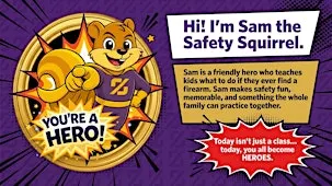 Sam the Safety Squirrel HERO Event