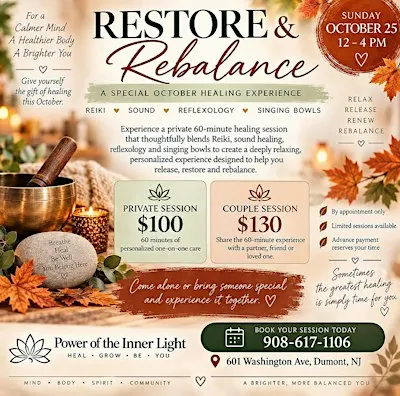 October Healing Experience