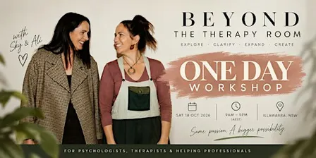 Building Beyond the Therapy Room Workshop