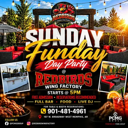 SUNDAY FUNDAY DAY PARTY