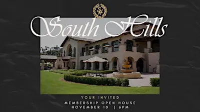 South Hills Membership Open House