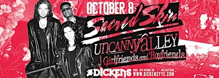 Sacred Skin (LA) w/ Uncanny Valley and Girlfriends & Boyfriends