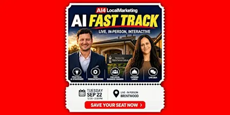 A.I. Fast Track Lunch & Learn: The 5 Problems Costing You New Customers