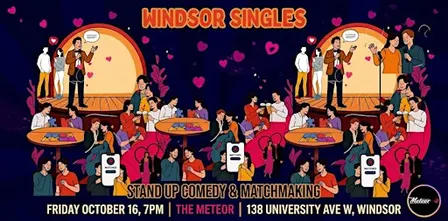 WINDSOR SINGLES, Stand up comedy and matchmaking