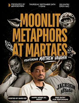 Moonlit Metaphors Open Mic
