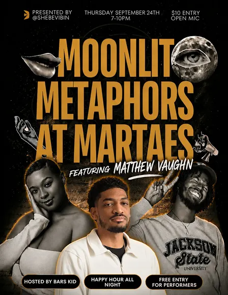 Moonlit Metaphors Open Mic