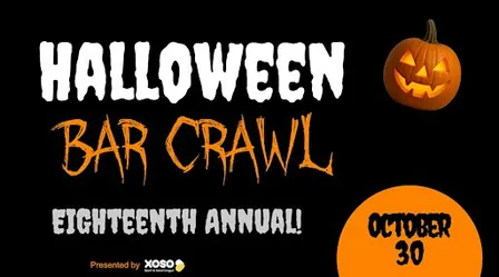 18th Annual Halloween Bar Crawl  - Brought to you by Sacramento Locals!