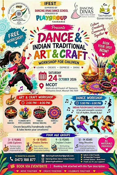 Indian  Traditional Arts & Craft Festival (Art & Dance Workshop)