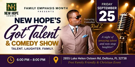 New Hope's Got Talent & Comedy Show