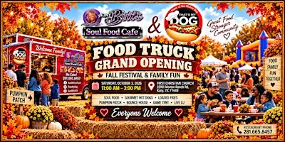 Aunt Bill’s Soul Food & That’s My Dog Food Truck Grand Opening