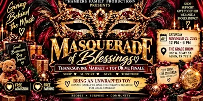 Masquerade of Blessings: Giving Behind The Mask