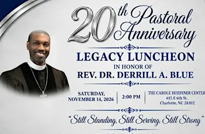 Legacy Luncheon in Honor of Rev. Dr. Derrill A. Blue
