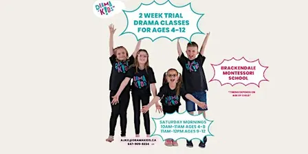 Drama Kids Trial Brackendale Montessori