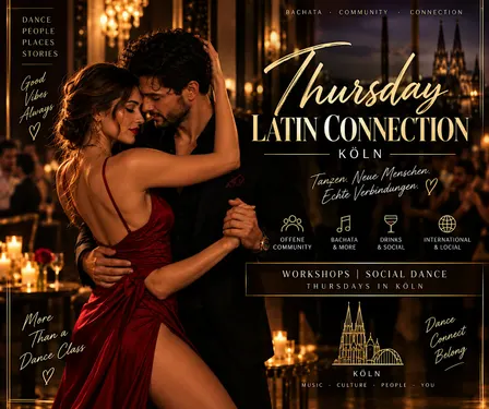 Latin Dance Night Köln – Workshop, Drinks & Social Dance