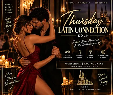 Latin Dance Night Köln – Workshop, Drinks & Social Dance