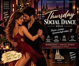 Donnerstag social Night Köln – Tanzen & Zeit zu zweit