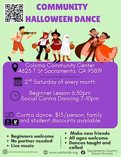 Halloween Dance Party! | Community Contra Dance Night
