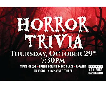 Horror Trivia @ Dixie Grill