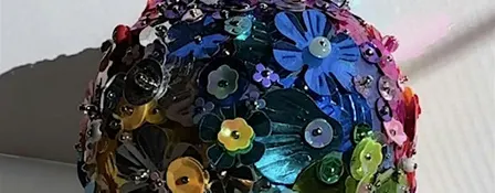 Retro Sparkly Ornament Craft Workshop
