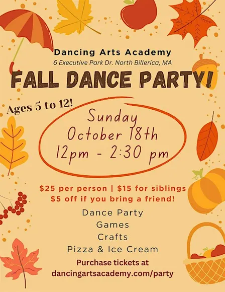 DAA Fall Dance Party