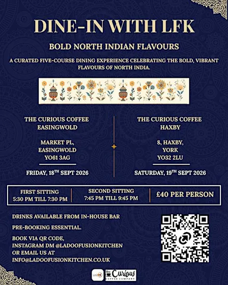 DINE-IN WITH LFK: Bold North Indian Flavours : Haxby