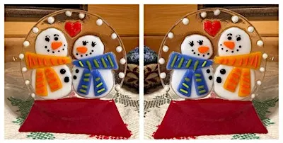 SnowGlobe Fused Glass Art Workshop - Garden City