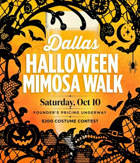 Dallas Mimosa Walk: Halloween Party 2026